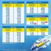 FLAMINGO TRAVEL - FERRY SCHEDULE 10 Feb 2023