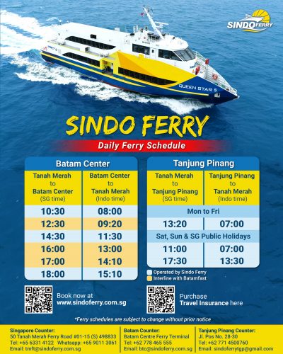 Sindo Ferry - Ferry Schedule 2022