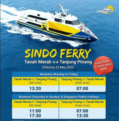 Sindo Ferry - Tanjung Pinang Schedule