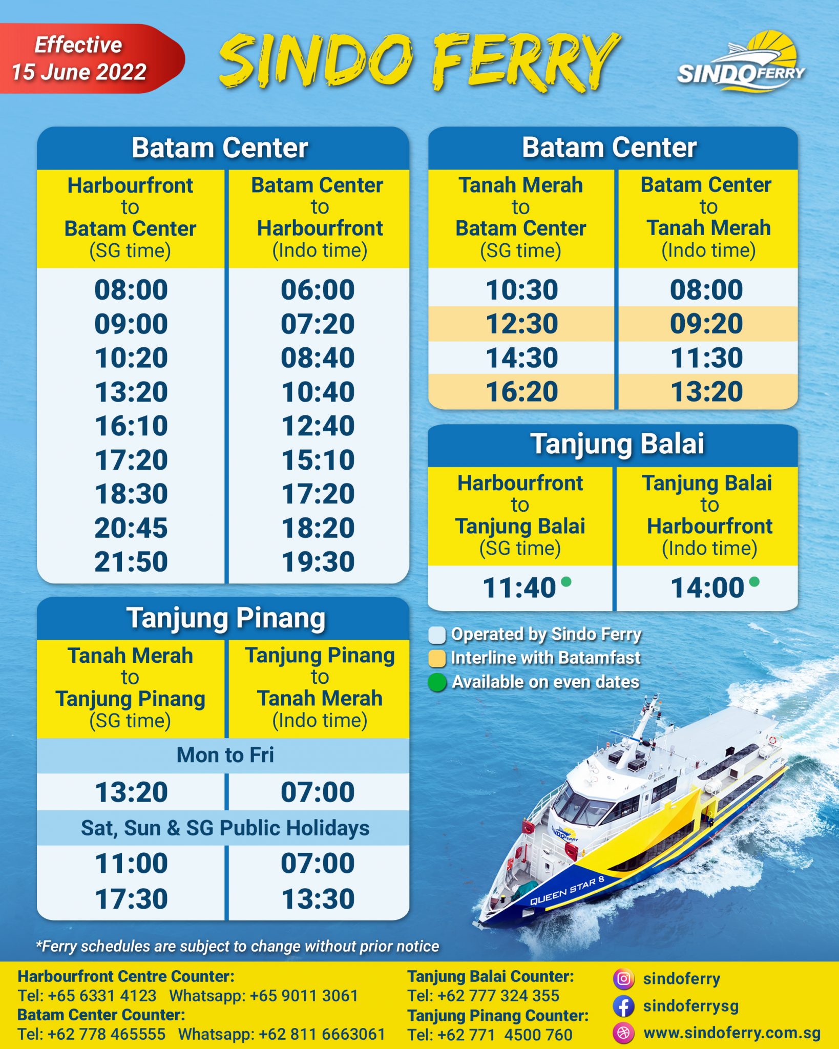2D1N Asialink Easy Hotel With Ferry Tickets Flamingo