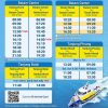 FLAMINGO TRAVEL - FERRY SCHEDULE 01 OCT 2022